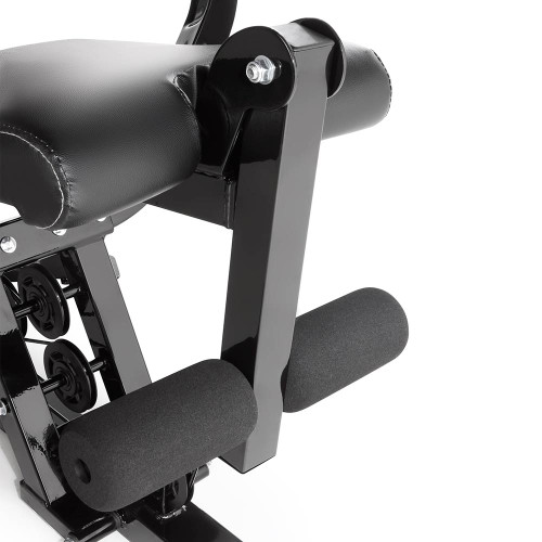 The Marcy Pro Two Station Home Gym PM-4510 includes a leg developer to deliver a full body workout